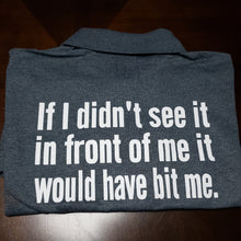 Load image into Gallery viewer, I saw that coming polo.