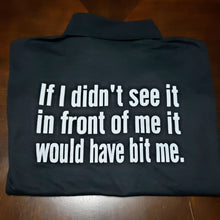 Load image into Gallery viewer, I saw that coming polo.